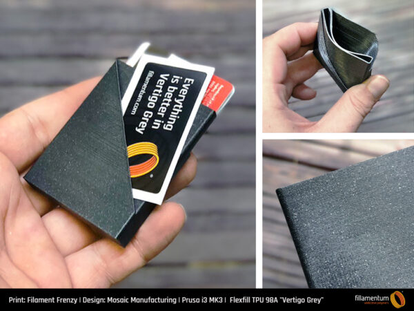Flexfill_TPU_98A_Vertigo_Grey_Filament_Frenzy_Minimal_TPU_Wallet Flexfill_TPU_98A_Vertigo_Grey_Filament_Frenzy_Minimal_TPU_Wallet