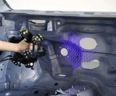 ScanTech-TrackScan-3D szkennelés markerek nélkül