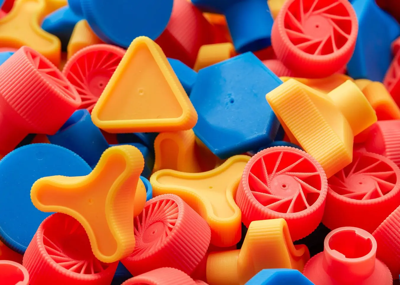 A Formlabs Color Base Resinjének mintanyomatai