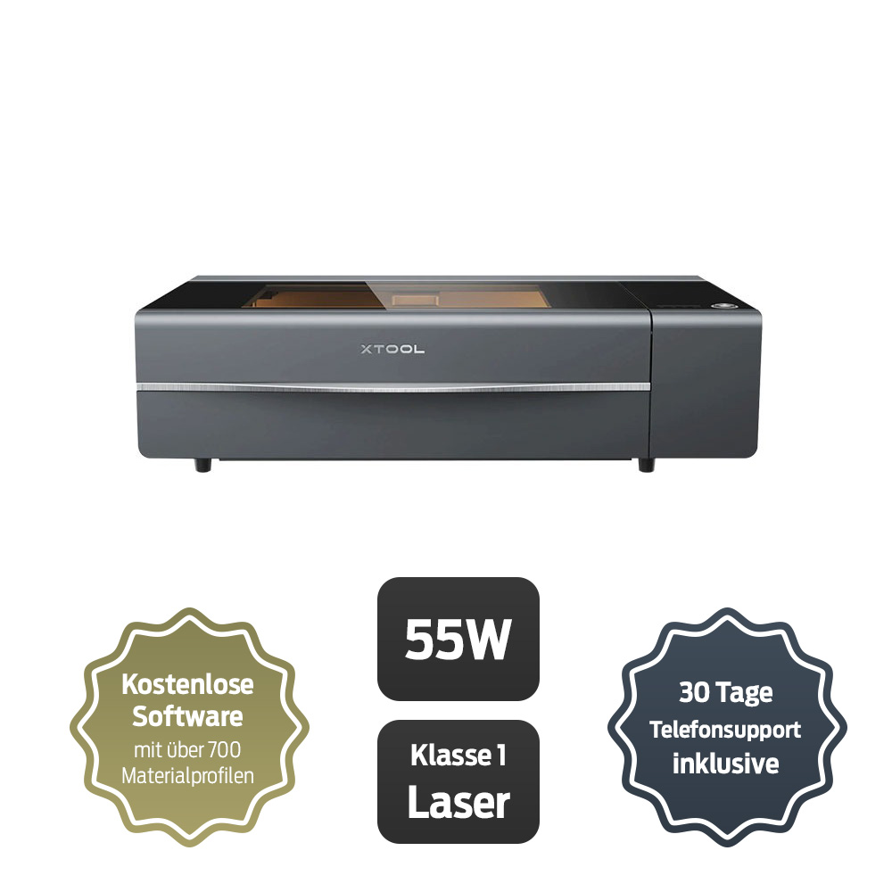 xTool P2S 55 W Class 1 Lézergravírozó - Standalone