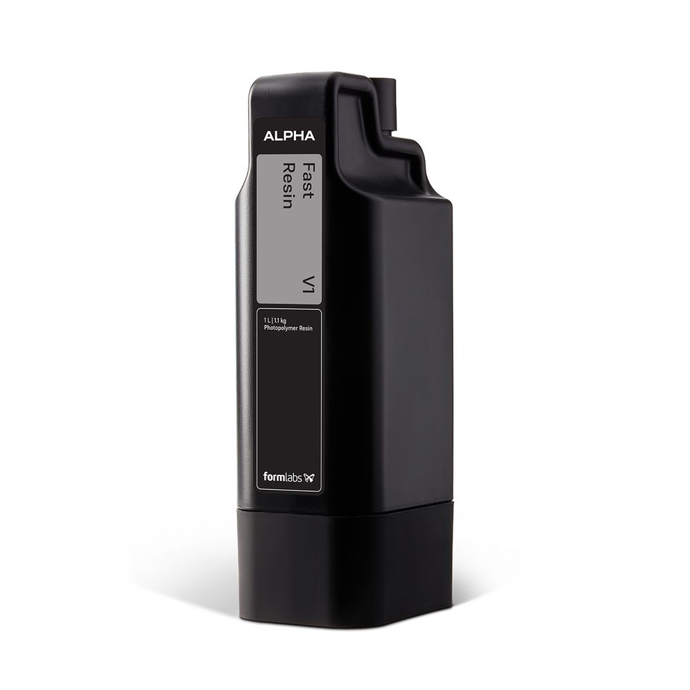 Formlabs Alpha Fast Resin kazetta 3/4-es nézet