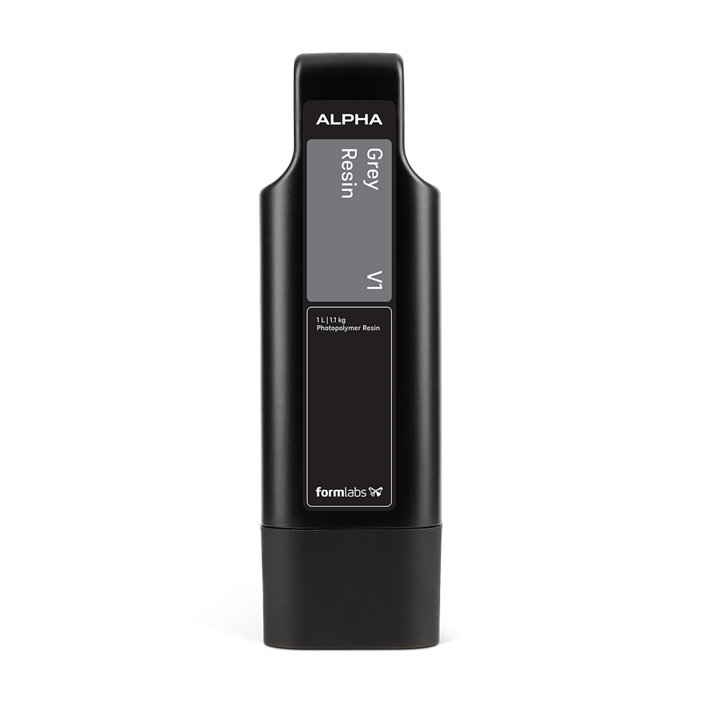 Formlabs Alpha Grey Resin 1 L szürke SLA műgyanta kazetta
