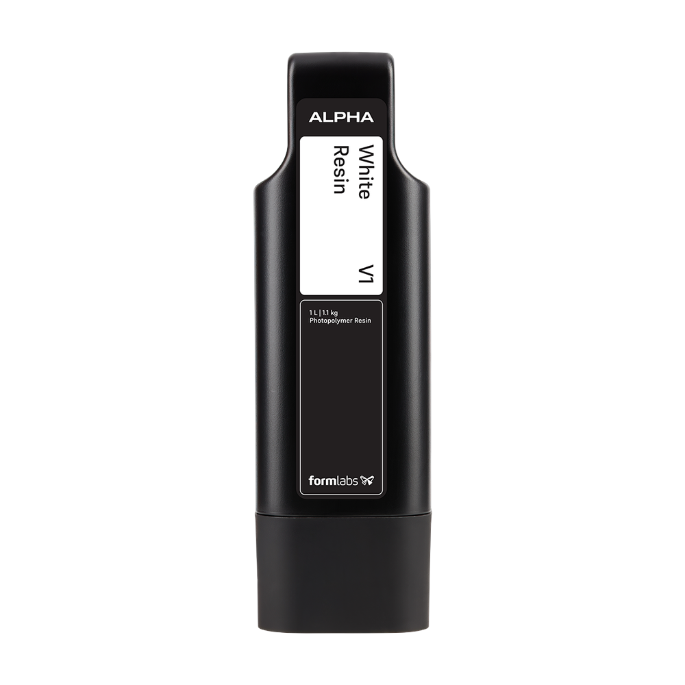 Formlabs Alpha White Resin 1 L fehér SLA műgyanta kazetta
