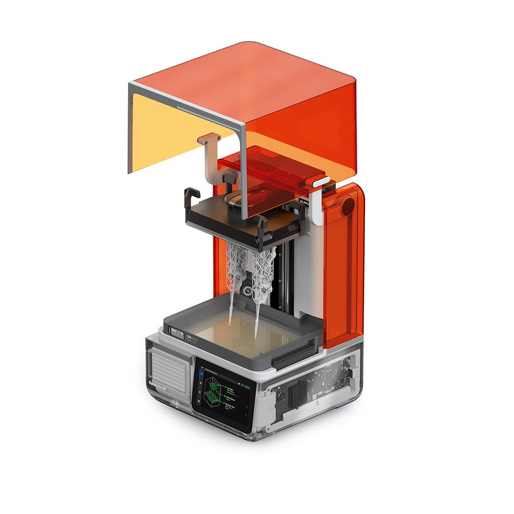 Formlabs Form Studio 1 resin 3D nyomtató nyitott fedéllel